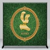 Aperturee - Greenery Princess Mirror Custom Birthday Backdrop